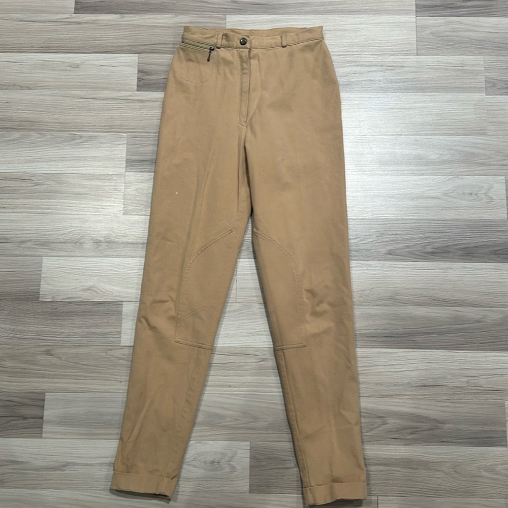 LAUREN RALPH LAUREN Women’s Khaki Chino Ankle Pants Size 6 NC0240
